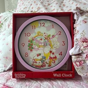 Strawberry shortcake wall Clock